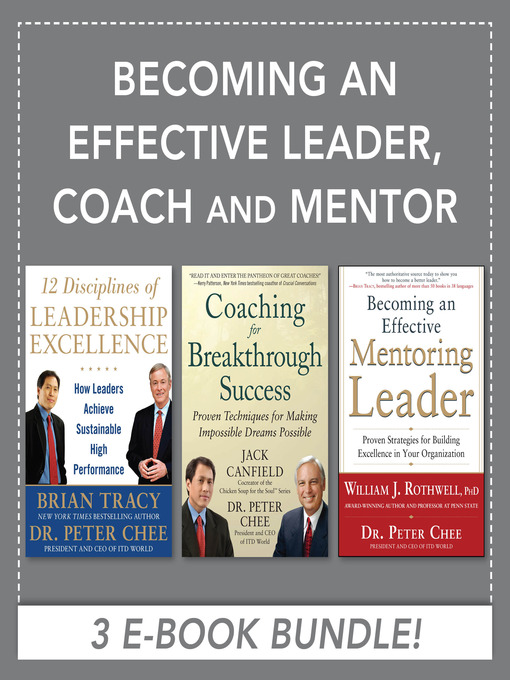 Title details for Becoming an Effective Leader, Coach and Mentor by Brian Tracy - Available